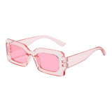 Maxbell Driving Glasses Traveling Travel Summer Rectangle Sunglasses for Women Men Pink
