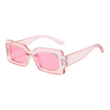 Maxbell Driving Glasses Traveling Travel Summer Rectangle Sunglasses for Women Men Pink