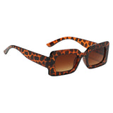 Maxbell Driving Glasses Traveling Travel Summer Rectangle Sunglasses for Women Men Leopard Brown
