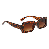Maxbell Driving Glasses Traveling Travel Summer Rectangle Sunglasses for Women Men Leopard Brown