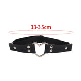 Maxbell Girl Thigh Garter Heart Shaped Anti Slip for Birthday Halloween Cosplay