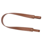 Maxbell Purse Handle PU Leather Purse Strap Shoulder Strap for Briefcase Wallet Brown