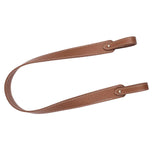 Maxbell Purse Handle PU Leather Purse Strap Shoulder Strap for Briefcase Wallet Brown