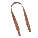 Maxbell Purse Handle PU Leather Purse Strap Shoulder Strap for Briefcase Wallet Brown