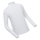 Maxbell Golf Men Ice Silk Shirt Golf Bottoming Shirts Sunscreen Tops for Golfing White M