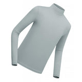 Maxbell Golf Men Ice Silk Shirt Golf Bottoming Shirts Sunscreen Tops for Golfing Gray M