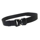 Maxbell Nylon Belt Durable Casual Belt with Quick Release Buckle Waistband Men Belts Black