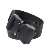 Maxbell Nylon Belt Durable Casual Belt with Quick Release Buckle Waistband Men Belts Black