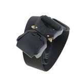 Maxbell Nylon Belt Durable Casual Belt with Quick Release Buckle Waistband Men Belts Black
