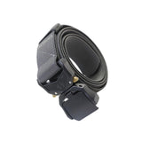 Maxbell Nylon Belt Durable Casual Belt with Quick Release Buckle Waistband Men Belts Dark Gray