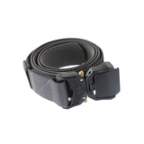 Maxbell Nylon Belt Durable Casual Belt with Quick Release Buckle Waistband Men Belts Dark Gray