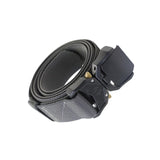Maxbell Nylon Belt Durable Casual Belt with Quick Release Buckle Waistband Men Belts Dark Gray