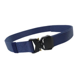 Maxbell Nylon Belt Durable Casual Belt with Quick Release Buckle Waistband Men Belts Blue