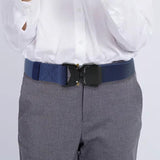 Maxbell Nylon Belt Durable Casual Belt with Quick Release Buckle Waistband Men Belts Blue