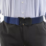 Maxbell Nylon Belt Durable Casual Belt with Quick Release Buckle Waistband Men Belts Blue
