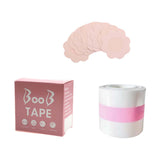 Maxbell 10x Reusable Nipple Covers 5M breast tape Pasties Sticky Pink Flower Shape