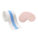 Maxbell 10x Reusable Nipple Covers 5M breast tape Pasties Sticky Blue Round