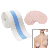 Maxbell 10x Reusable Nipple Covers 5M breast tape Pasties Sticky Blue Round