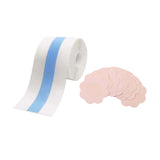 Maxbell 10x Reusable Nipple Covers 5M breast tape Pasties Sticky Blue Flower Shape