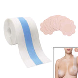 Maxbell 10x Reusable Nipple Covers 5M breast tape Pasties Sticky Blue Flower Shape