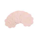 Maxbell 10x Reusable Nipple Covers 5M breast tape Pasties Sticky Blue Flower Shape