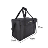 Maxbell Speaker Storage Bag Padded Carrying Bag Audio Protective Case for Traveling