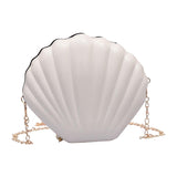 Maxbell Women Shoulder Bag Clutch with Chain Crossbody Bags for Evening Casual white