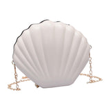 Maxbell Women Shoulder Bag Clutch with Chain Crossbody Bags for Evening Casual white