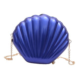 Maxbell Women Shoulder Bag Clutch with Chain Crossbody Bags for Evening Casual blue