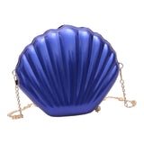 Maxbell Women Shoulder Bag Clutch with Chain Crossbody Bags for Evening Casual blue