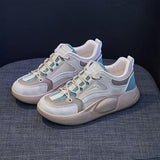 Maxbell Women's Walking Shoes Fashion Upper Gym Shoes for Camping Jogging Trekking Apricot 36