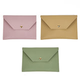 Maxbell Makeup Bag Travel Simple PU Leather Gift for Women Girl Toiletry Clutch Violet