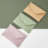 Maxbell Makeup Bag Travel Simple PU Leather Gift for Women Girl Toiletry Clutch Violet