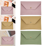 Maxbell Makeup Bag Travel Simple PU Leather Gift for Women Girl Toiletry Clutch Violet