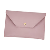 Maxbell Makeup Bag Travel Simple PU Leather Gift for Women Girl Toiletry Clutch Violet