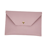 Maxbell Makeup Bag Travel Simple PU Leather Gift for Women Girl Toiletry Clutch Violet