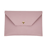 Maxbell Makeup Bag Travel Simple PU Leather Gift for Women Girl Toiletry Clutch Violet