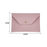 Maxbell Makeup Bag Travel Simple PU Leather Gift for Women Girl Toiletry Clutch Violet