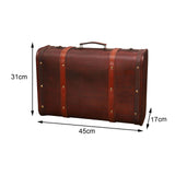 Maxbell Treasure Box Decorative Photography Props for Bedroom Birthday Parties 45cmx31cmx17cm