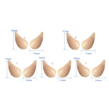 Maxbell 2Pcs Invisible Sticky Bra Reusable Push up for Shirts Evening Dress Swimwear C 17.8X12.3CM