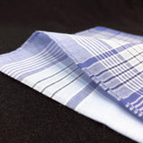 Maxbell Pocket Square Suit Hankies Cotton Men's Handkerchiefs for Father Gentlemen 6pcs