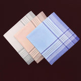 Maxbell Pocket Square Suit Hankies Cotton Men's Handkerchiefs for Father Gentlemen 6pcs