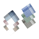 Maxbell 6x Handkerchiefs Men Kerchiefs Men Suit Pocket for Fathers Wedding Grooms