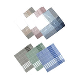 Maxbell 6x Handkerchiefs Men Kerchiefs Men Suit Pocket for Fathers Wedding Grooms