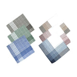 Maxbell 6x Handkerchiefs Men Kerchiefs Men Suit Pocket for Fathers Wedding Grooms