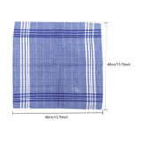 Maxbell 6x Handkerchiefs Men Kerchiefs Men Suit Pocket for Fathers Wedding Grooms