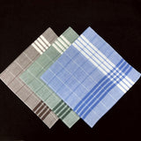 Maxbell 6x Handkerchiefs Men Kerchiefs Men Suit Pocket for Fathers Wedding Grooms
