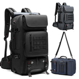 Maxbell Travel Backpack Organizers Waterproof Leisure Pouch Laptop Backpack for Work gray