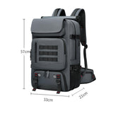 Maxbell Travel Backpack Organizers Waterproof Leisure Pouch Laptop Backpack for Work gray