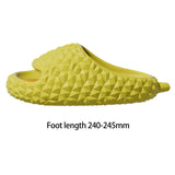 Maxbell Durian Women Slippers Thick Sole Waterproof Lightweight for Outdoor Bathroom 38-39 yellow